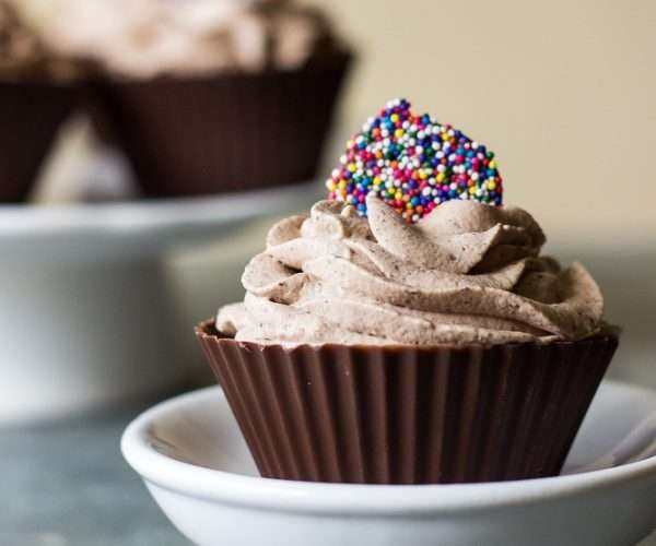 Chocolate mousse cup cake