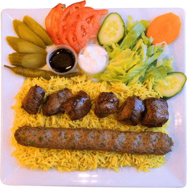 Beef Tikka + Beef Kofta Kebab